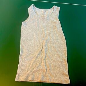 11 to 13 age gray tank top